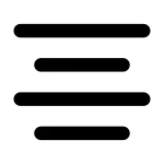Align Text Center SVG Icon